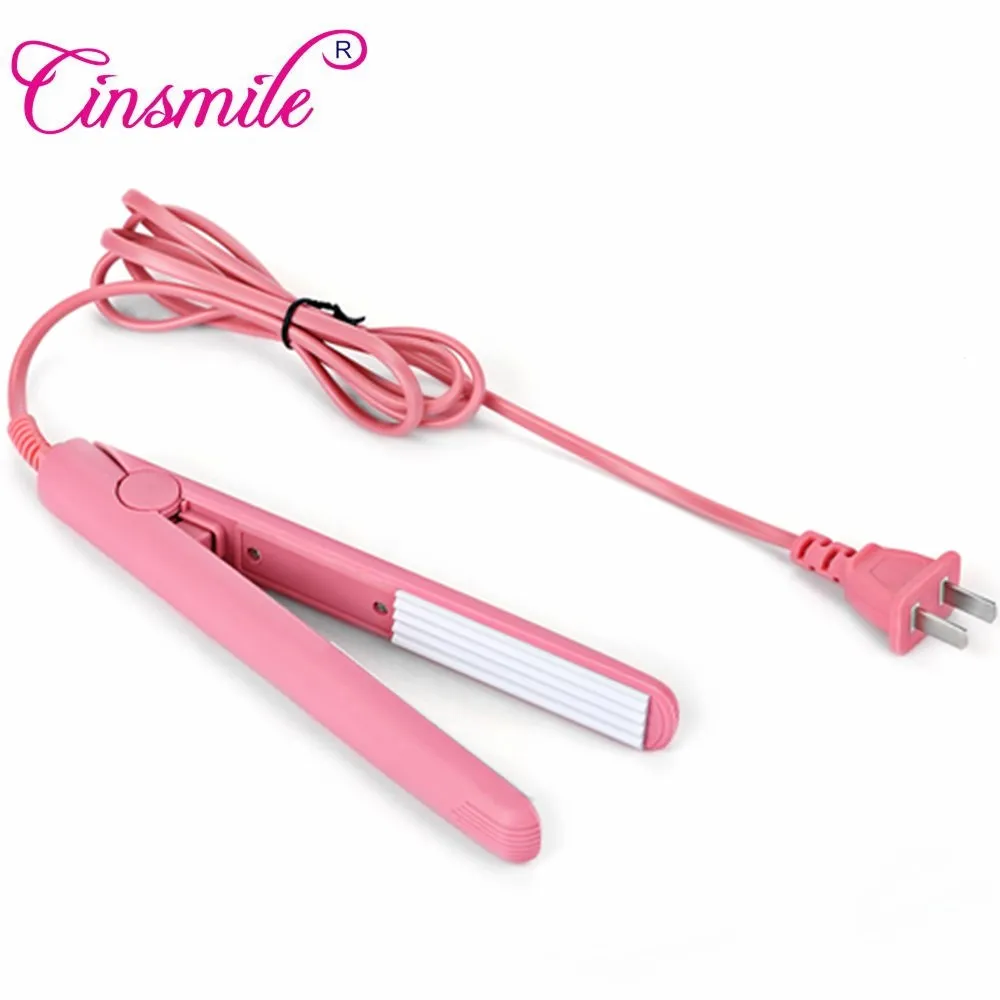 Portable Hair styling straighteners Mini Travel Flat Hair Straightening Irons