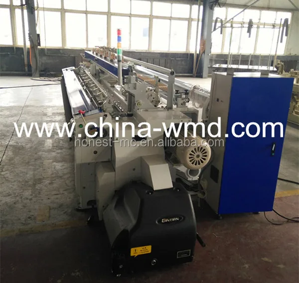 Industrial saree weaving machine air jet loom in Indian factory