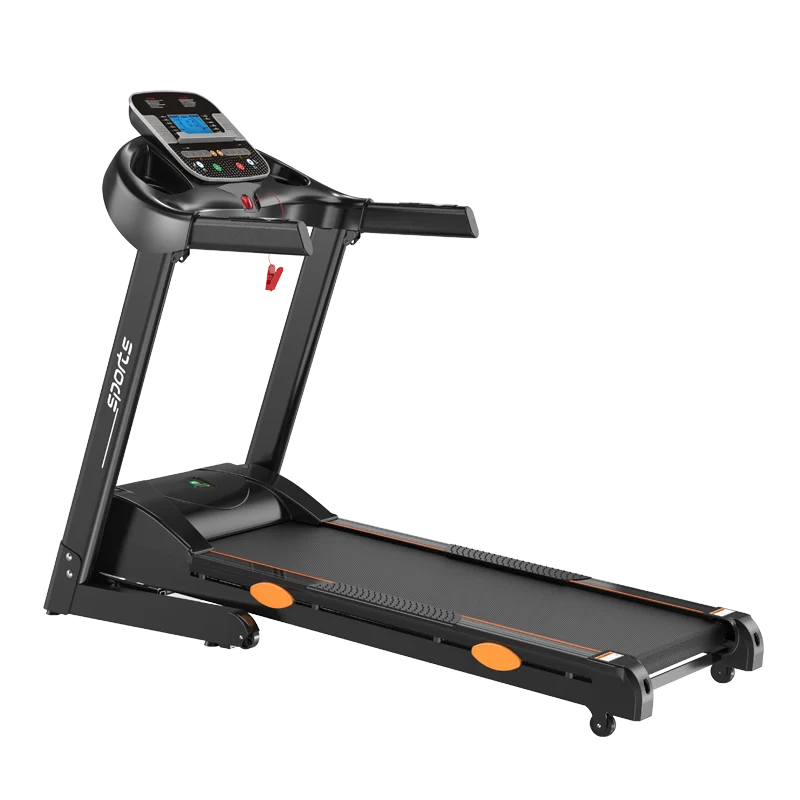 3.0HP with Lifting Function Heart Rate Sensor Massage Belt  Motorized Treadmill Foldable & Adjustable Incline Design
