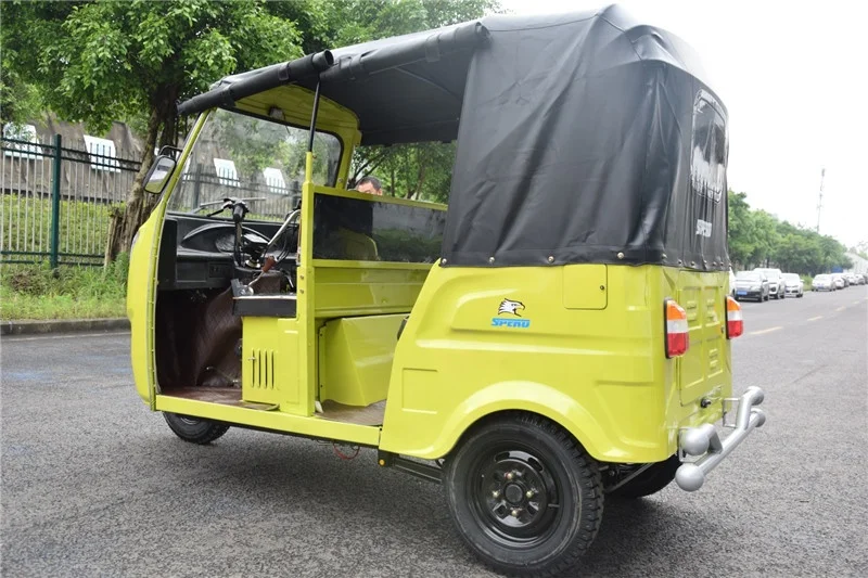 China Original Tuk Tuk factory 175cc /205cc Air cooling 3 wheeler passenger tricycle and spare parts