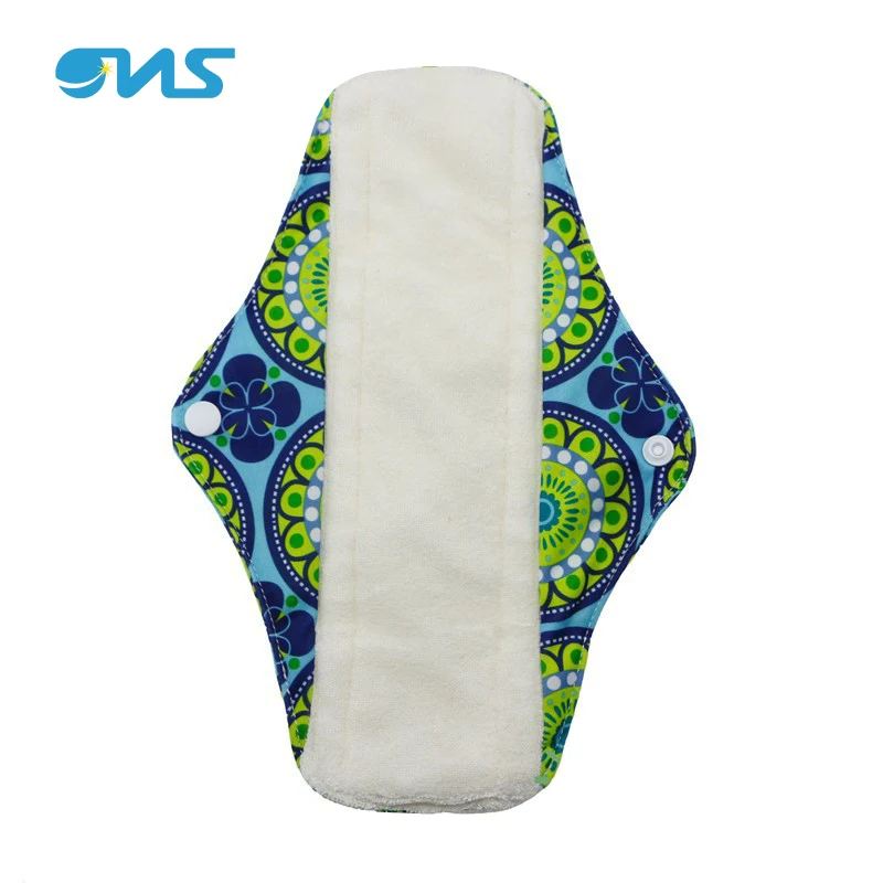 Hi sprout waterproof women pads heavy flow cloth sanitary napkin menstrual pad reusable