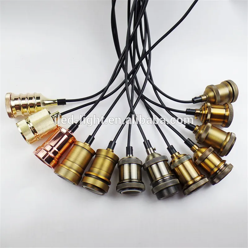 Loft vintage magic beans light ceramic E27 lamp holder parts lighting loft pendant light lamp parts and accessories