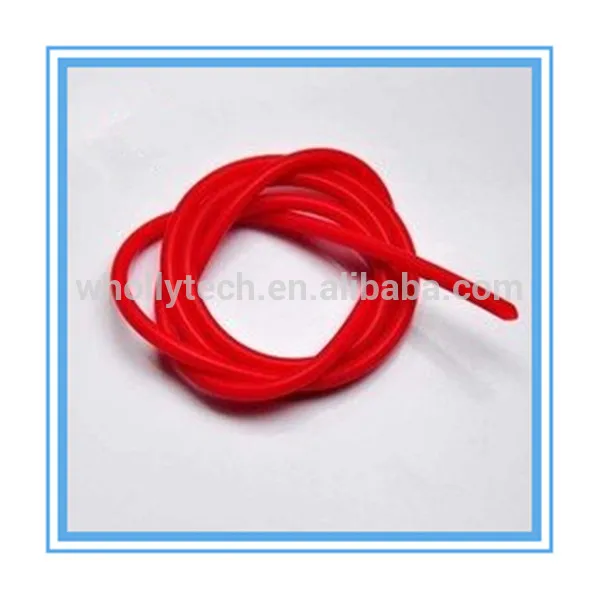 colorful soft elastic silicone rubber foam tube