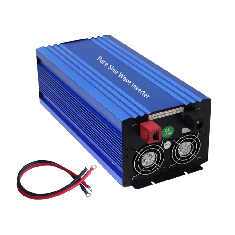 8000 Watt Max Continuous Power 16000 Watt Peak Heavy Duty Pure Sine Wave Inverter 12V DC to 120V AC 60HZ Truck/RV Convert