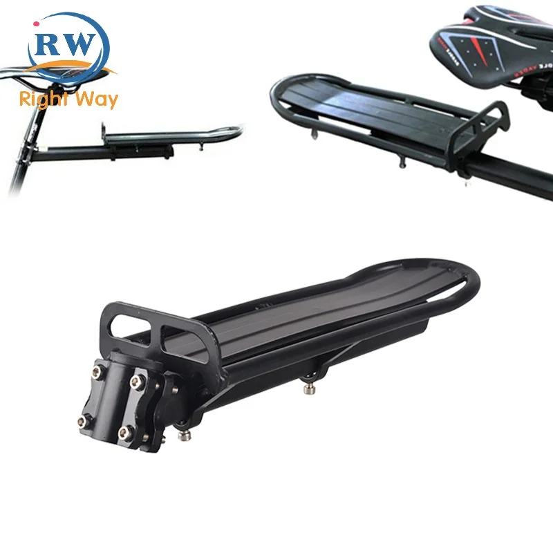 Quick Release Оптовая велосипедный Регулируемый Алюминиевый Чемодан задний багажник для велосипеда стеллаж для выставки товаров