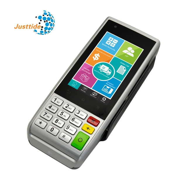 
 Беспроводной ручной POS терминал Андроид 5.1 S1000 для платежа/лотереи /покупки билета на автобус  