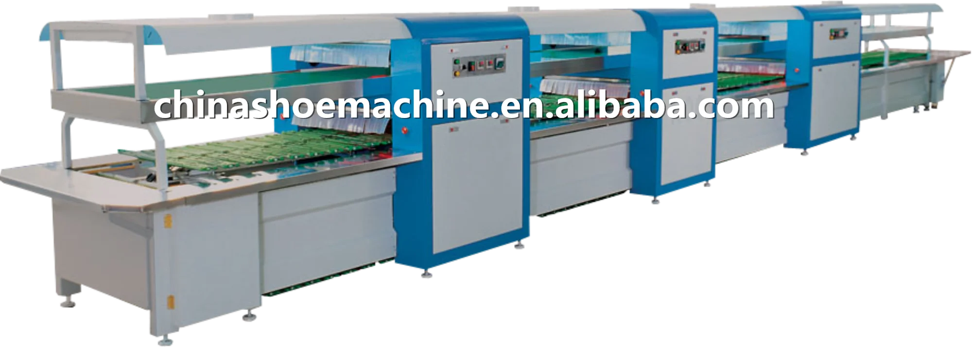 
PVC belt assembly line QF-316 shoe production line 