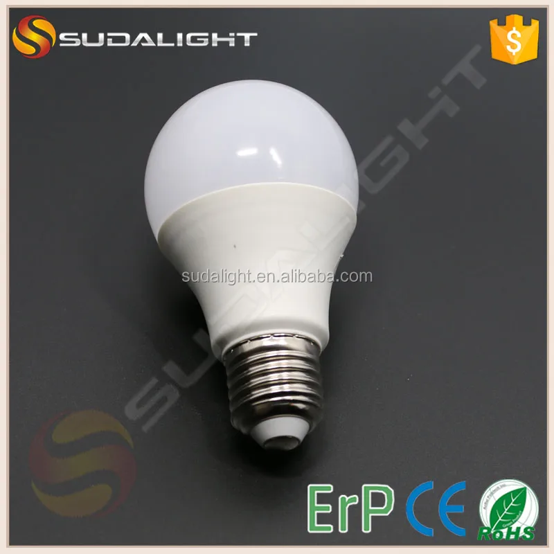 Alibaba китай Светодиодные Лампы A60 пластик + алюминий светодиодное освещение
