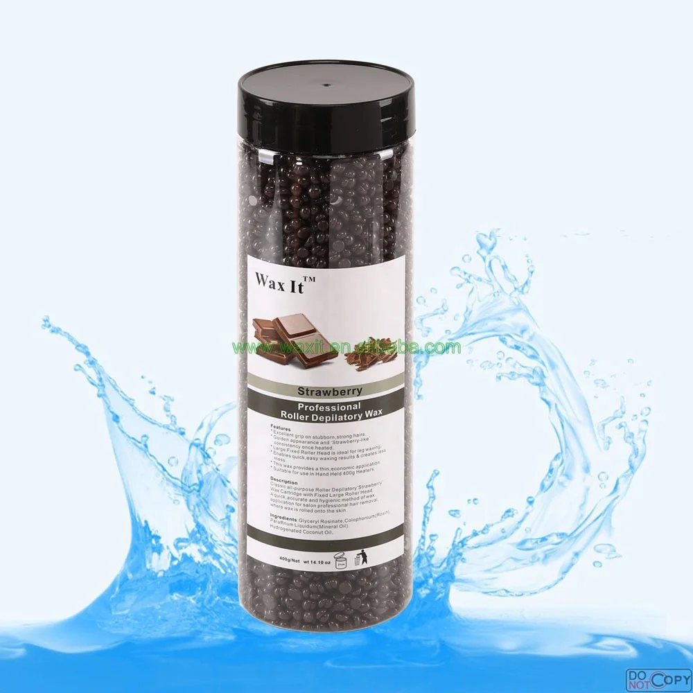 
400g Depilatory Beads Painless Hard Wax Beans for Men and Women Hair Removal 10 Flavors 