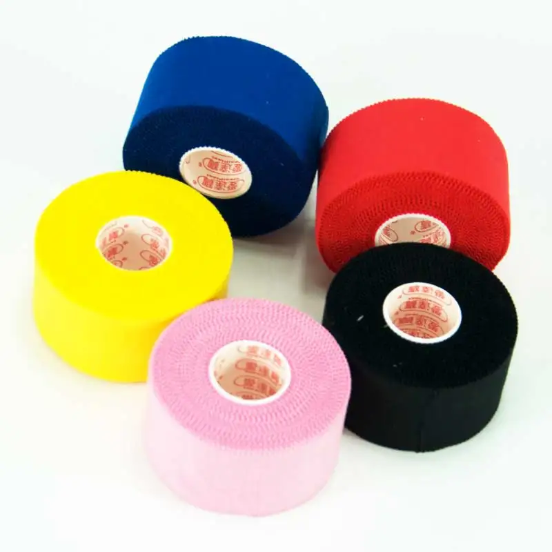 Different Materials Custom Cheap Multicolor Protective Athletic Medical Kinesiology Muscle Supportive Sports Tape