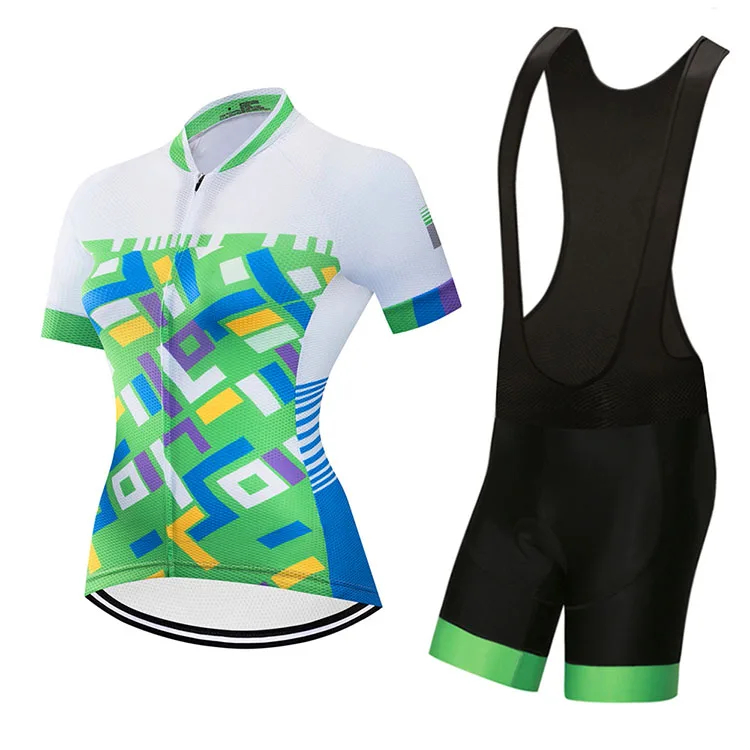 Quick dry woman cycling jersey coolmax bicycle wear comfortable bike clothes