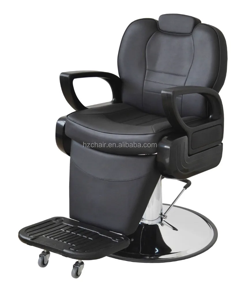 hydraulic recliner chair for barber shop black portable hairdressing salon furniture barber chair