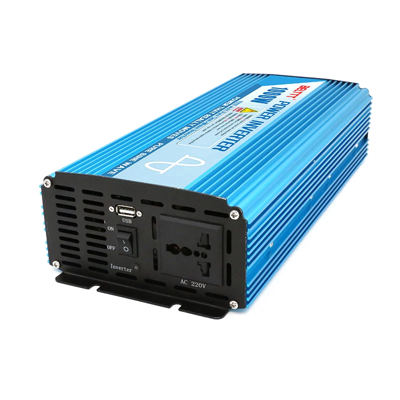 Best quality DC12V DC24V DC48V AC220V 1000W pure sine wave power inverter