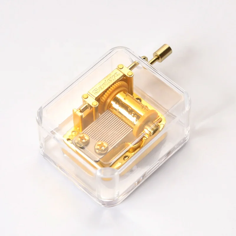 Custom Melodies Hand Crank Music Box Mechanism