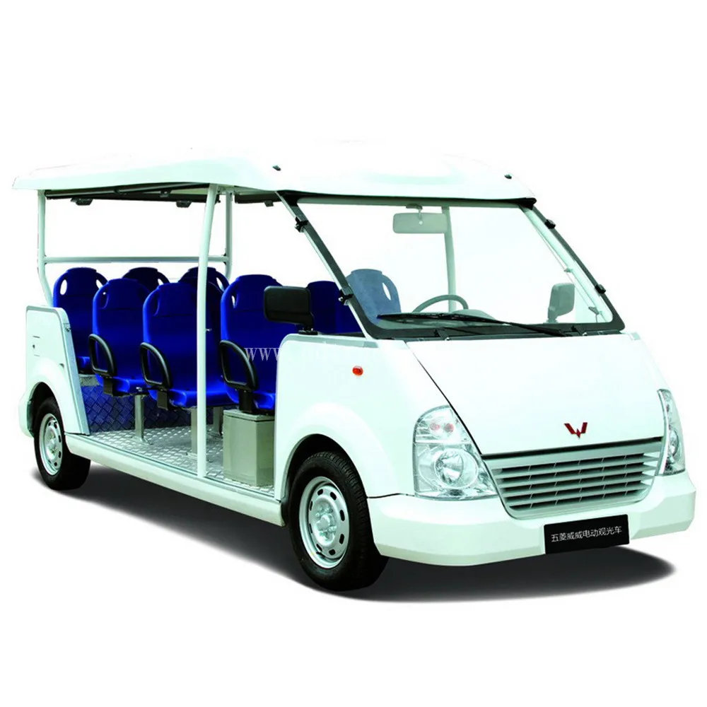 
11 мест электрический закрытый экскурсионный электромобиль новый золотой 14 мест электрический автомобиль 