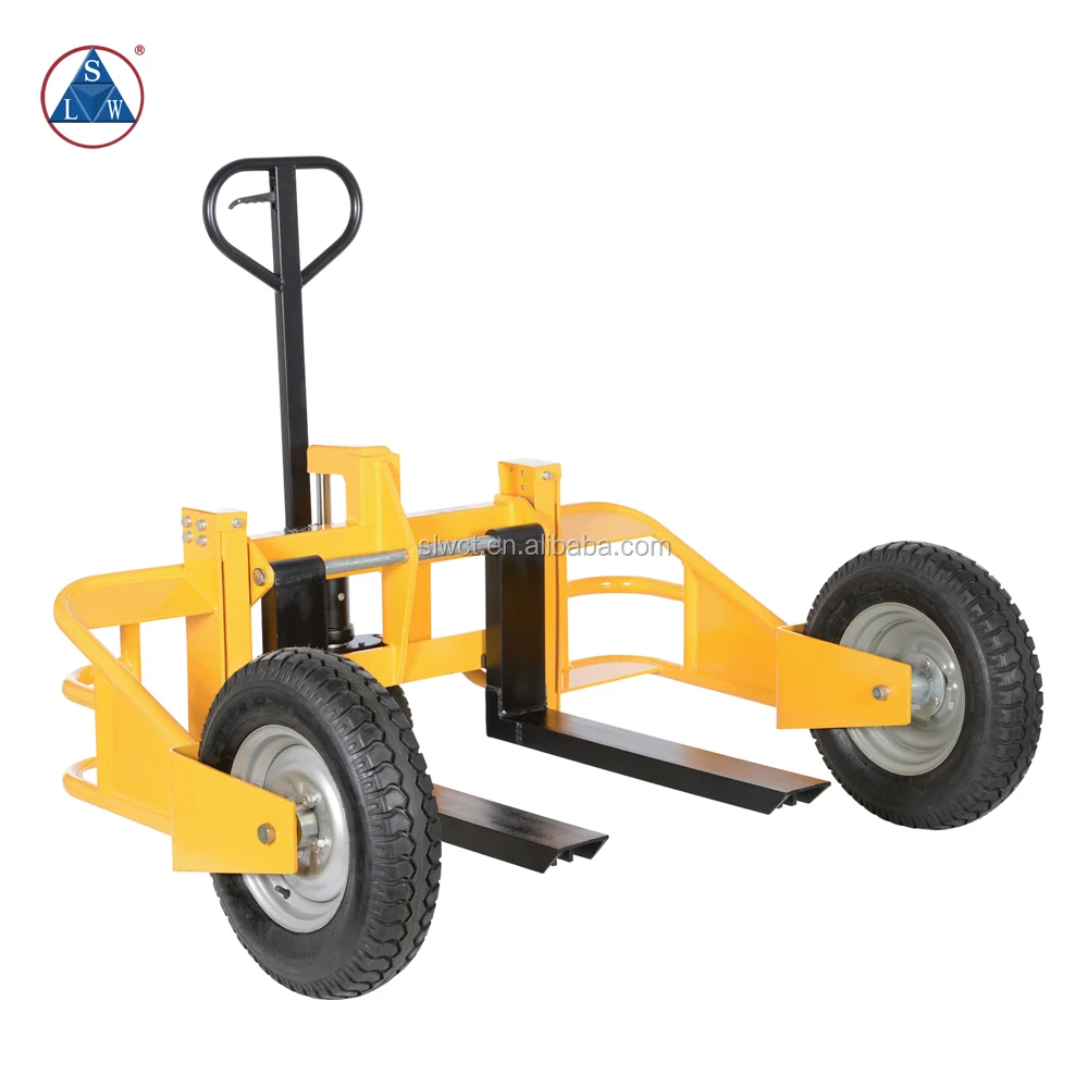 1000kg Manual Operated Hydraulic All Terrain Pallet Jack Hand Pallet Truck