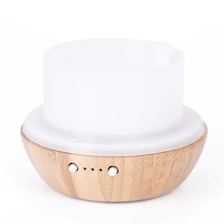 SOICARE 180ml Bamboo Glass Aromatherapy Ultrasonic Essential Oil Diffuser