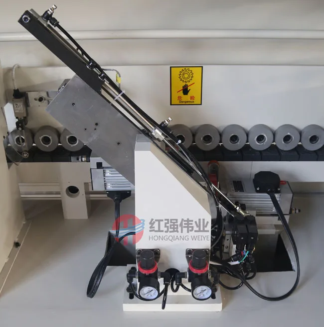 Automatic machine to make edge banding machine for furniture   wood cabinet edge banding machine