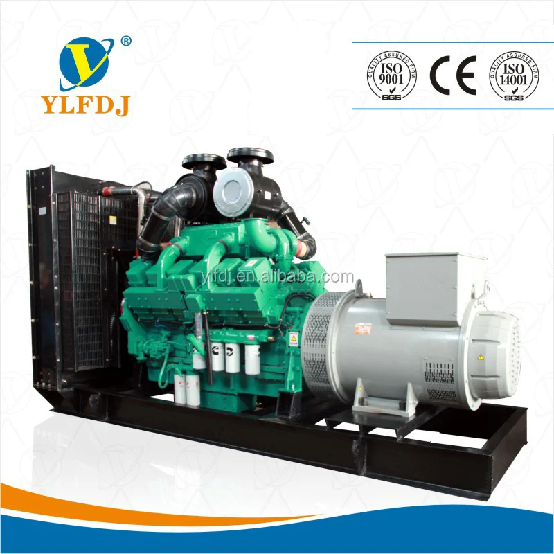Питания 50 Гц или 60 Гц открытого типа квт дизель генератор питание от Cummins двигатель