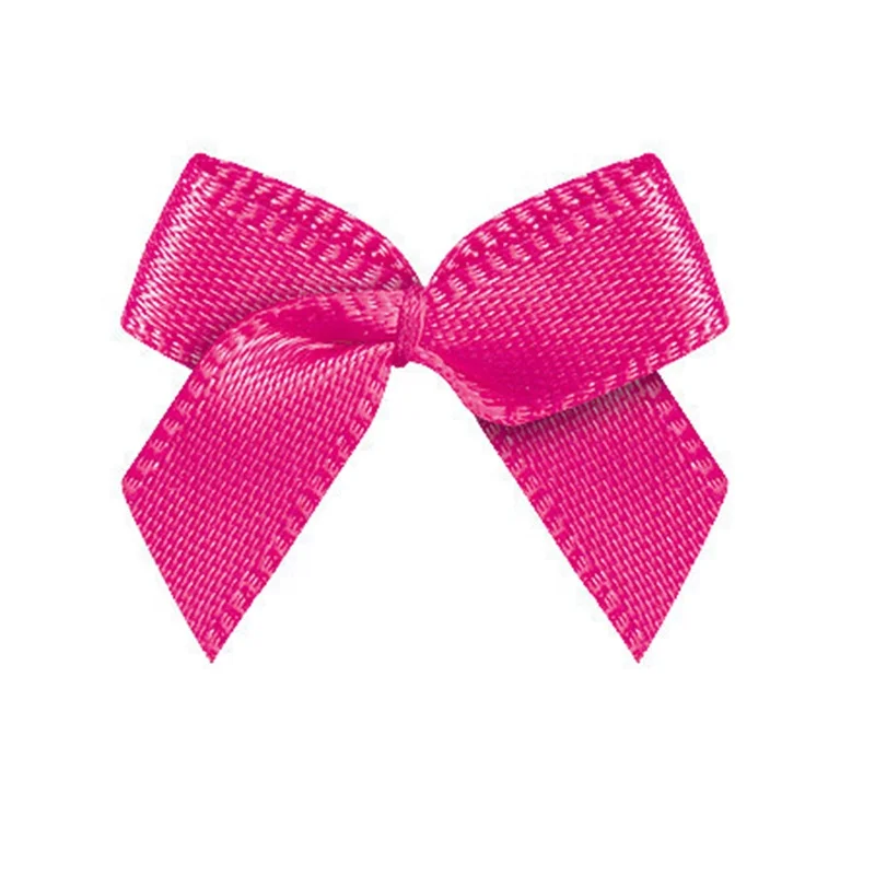 ready to ship bulk tiny RIbbon satin bow for underwear accessory
