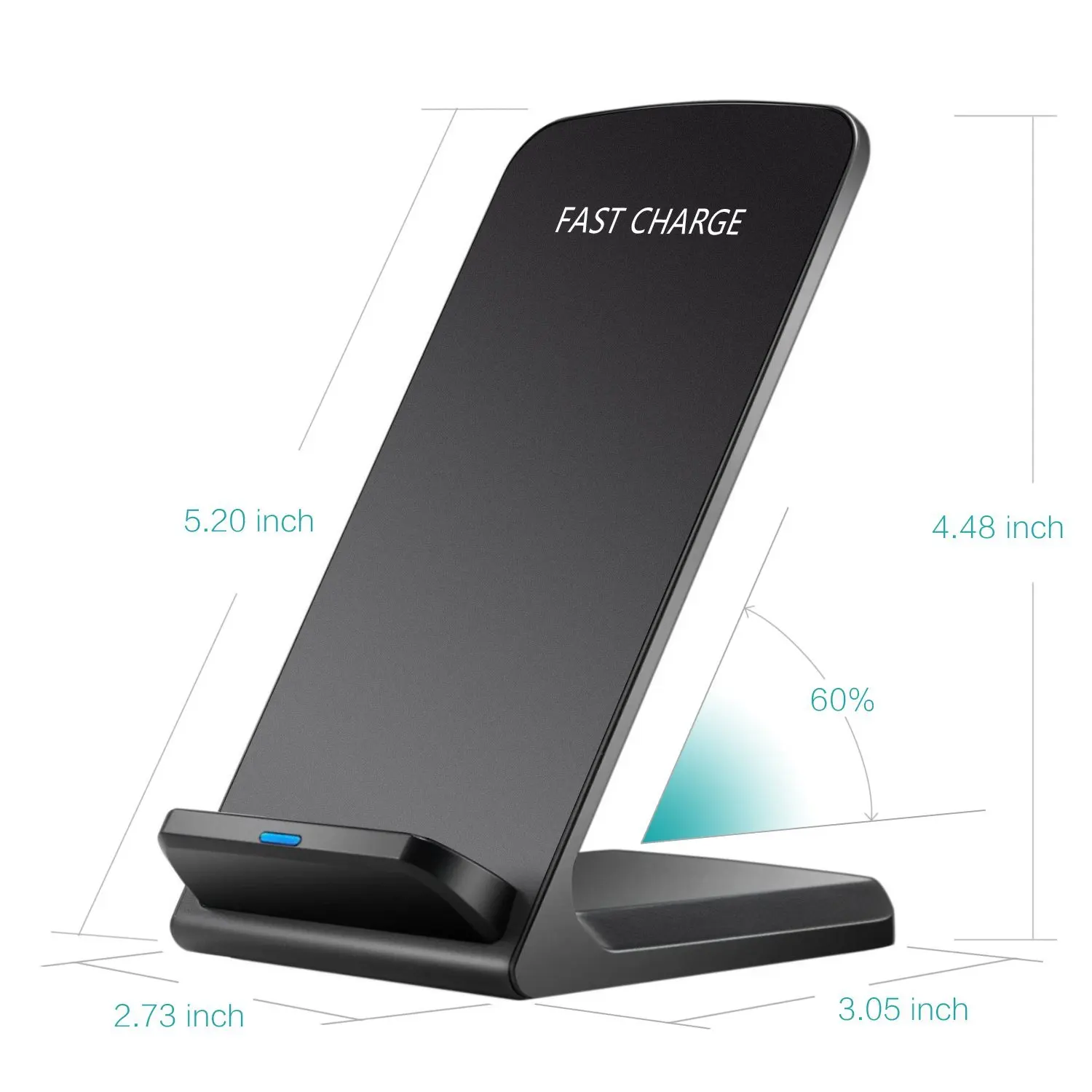 2019 Amazon Best sale qi wireless charger stand speaker for iPhone MAX