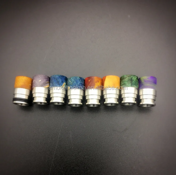 High quality new ecig vape rda 510 drip tip new style drip tip wholesale stabilized wood drip tips from China