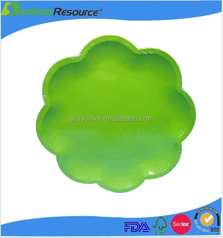 
Customized restaurant Wholesale Eco-friendly dish disposable plates 
