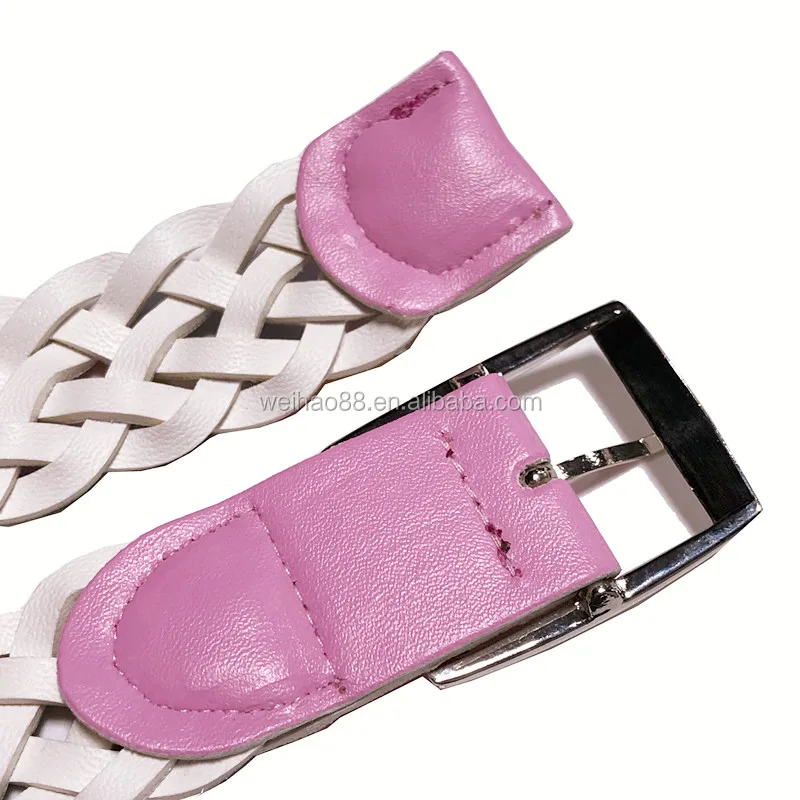 
Fashion cute pu belt for children handmade PU colorful kid belt 