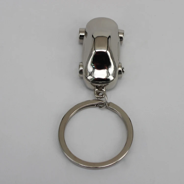 Car colorful metal keychain