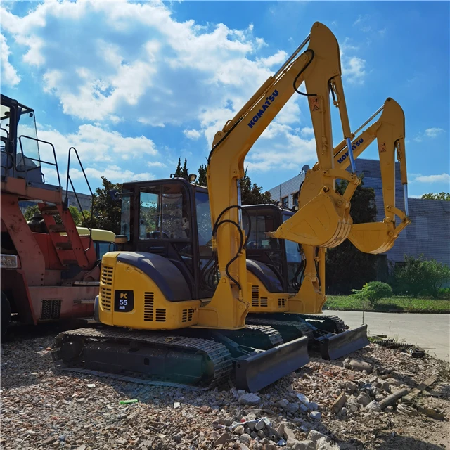 
High Quality Used Komatsu Mini Excavator PC55MR/ Komatsu PC55 PC35 PC30 