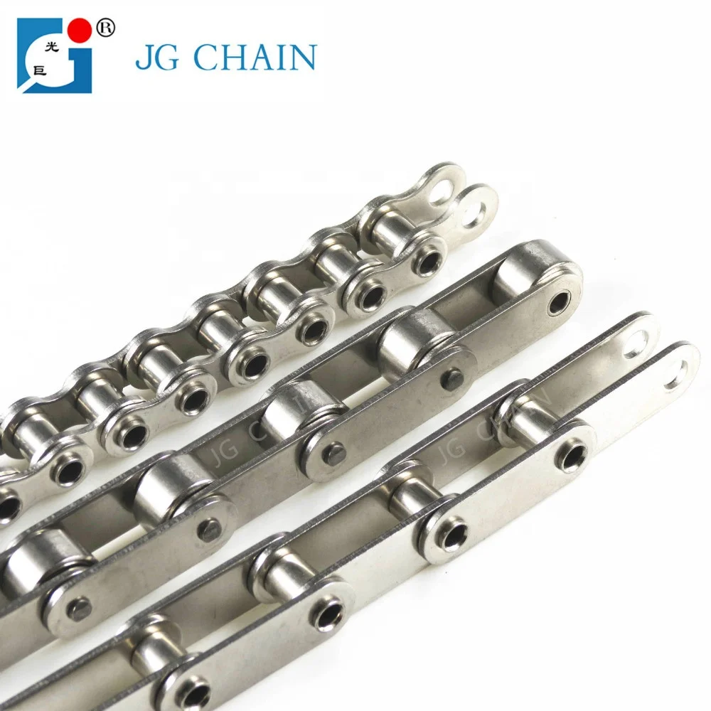 Stainless Steel Hollow Pin Roller Chain 08bhp 12bhp 40hp 50hp 60hp 80hp
