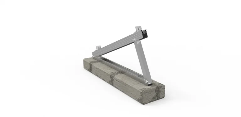 Плоский кронштейн для крепления на солнечной батарее