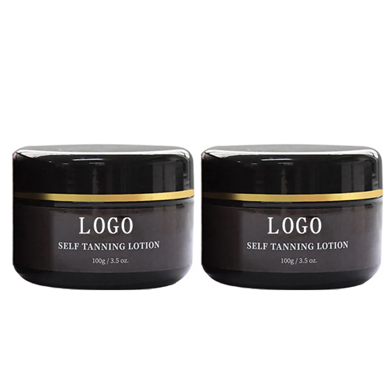 Custom Organic Self Tanner Natural Tanning Cream Dark Sun Intensive Tanning Accelerator Gel OEM ODM  High quality tanning cream