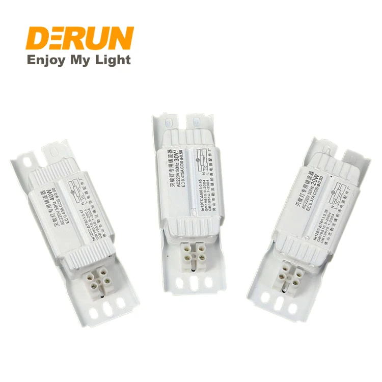 magnetic electronic ballast 15W 18W 30W 36W 58W single double fluorescent lamps T8 fluorescent tube ballast , FLT-BALLAST