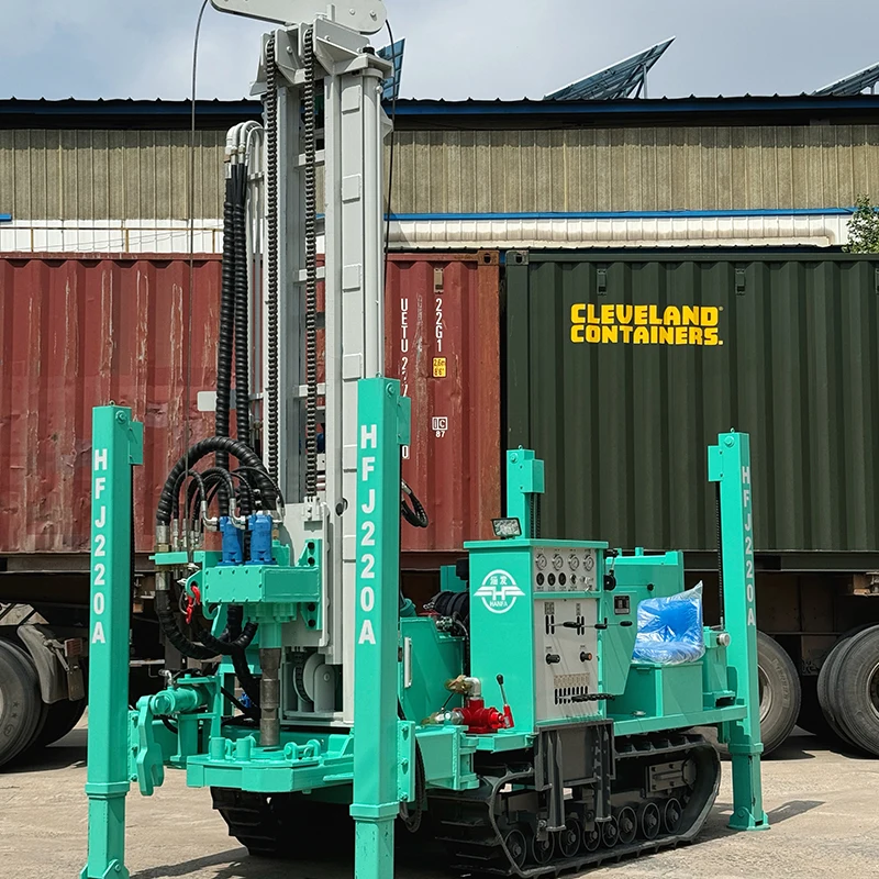 300 meters Depth Mining Drilling Rig Equipment Machine Water Well Borehole Wheel Drill Rig