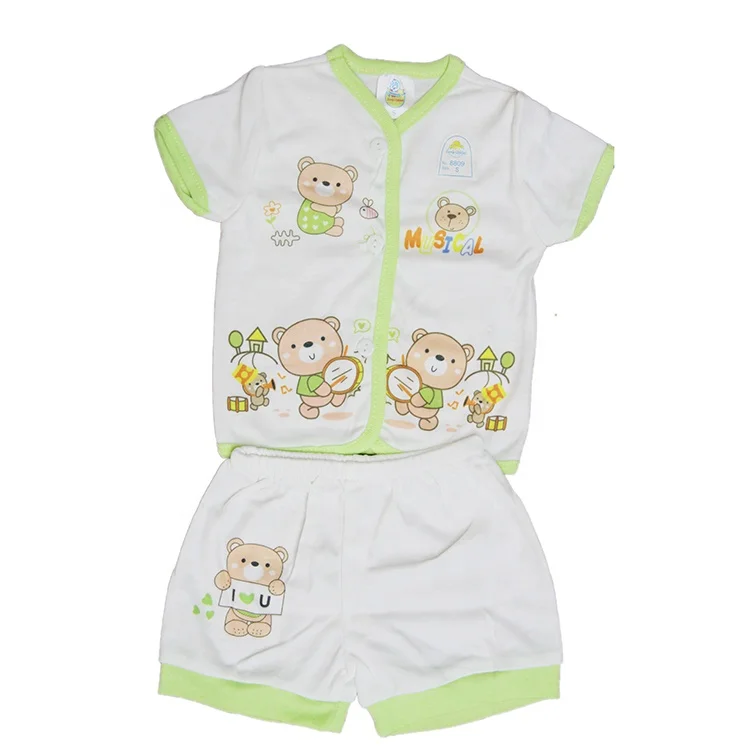 Briantex Baby Boys Summer Clothing Sets Clothes Toddler Children 2pcs T-shirt Shorts 10 Sets 1 Set /opp Bag Polyester Cotton