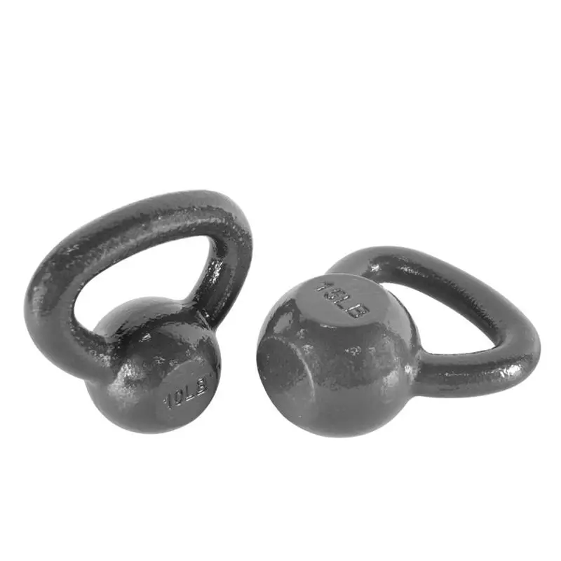 Custom Logo Cast Iron Kettlebell Hammerton Powder Coated KG 5lb-100lb Kettle Bells