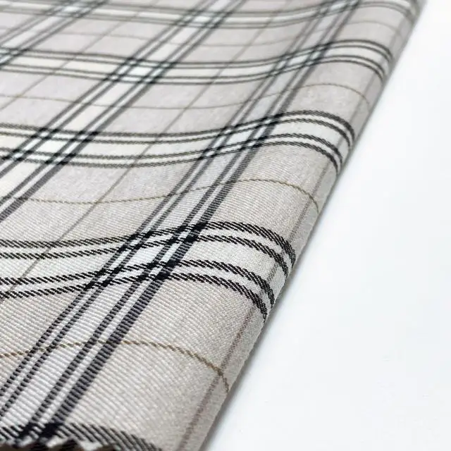  2021 новый производитель оптом деформация стрейч пряжа окрашенная растягивающиеся пледы ткань бенгалин женская одежда