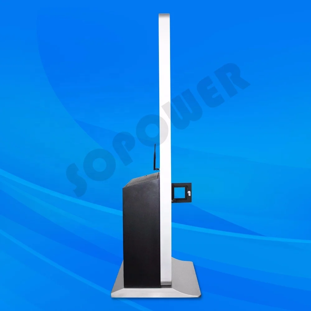LCD menu power bank mobile phone charging station with