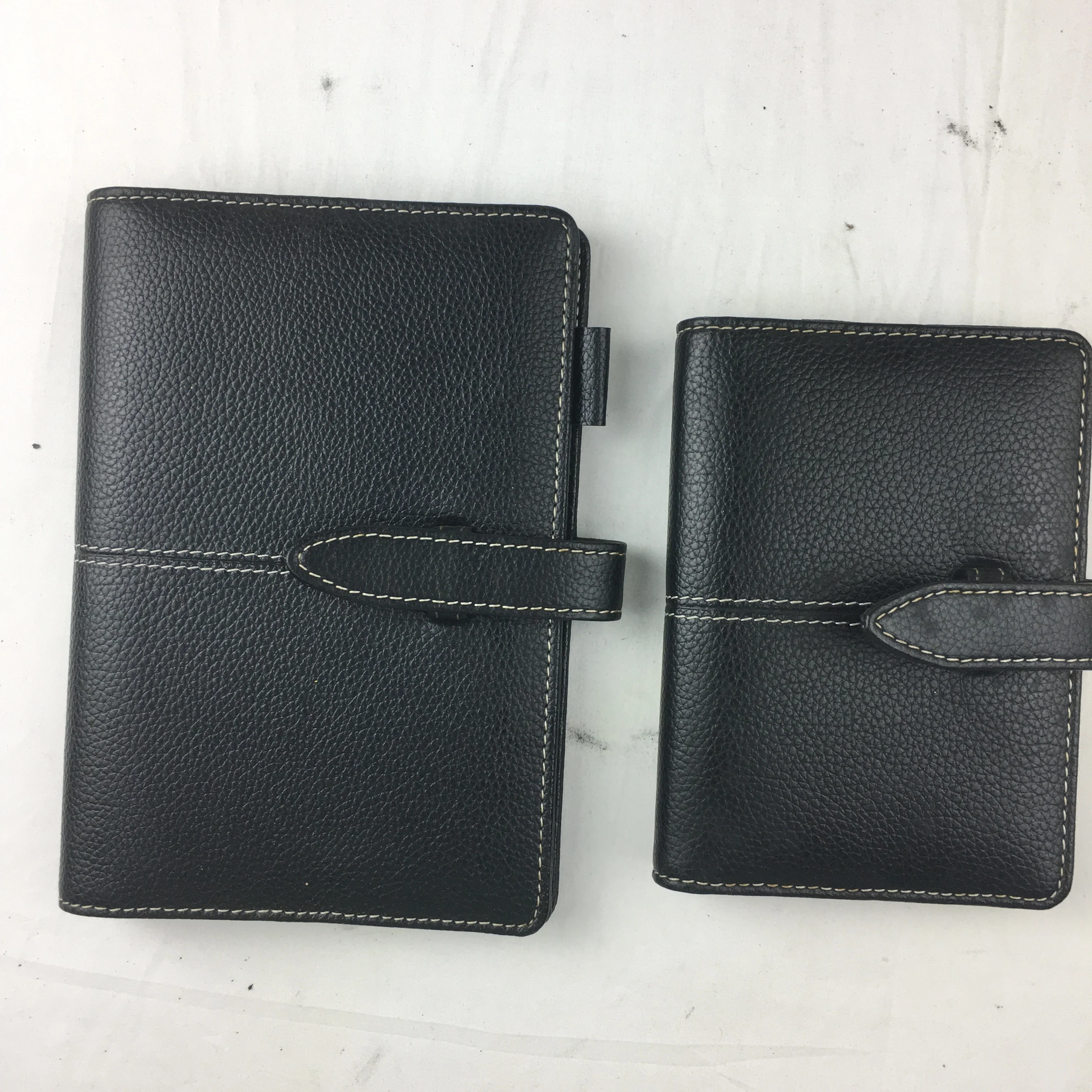 Custom business leather  Planner vintage logo Diary PU leather Notebook Multi-function Notepad series  with loose leaf