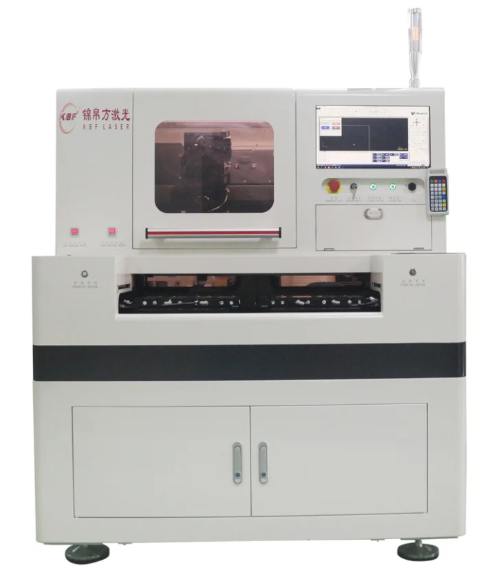 SMT Production Line PCB Board Laser Cutting Machine Phone Glass Cover Camera Sapphire Mirror LCD Marking Laser Cutting Machine