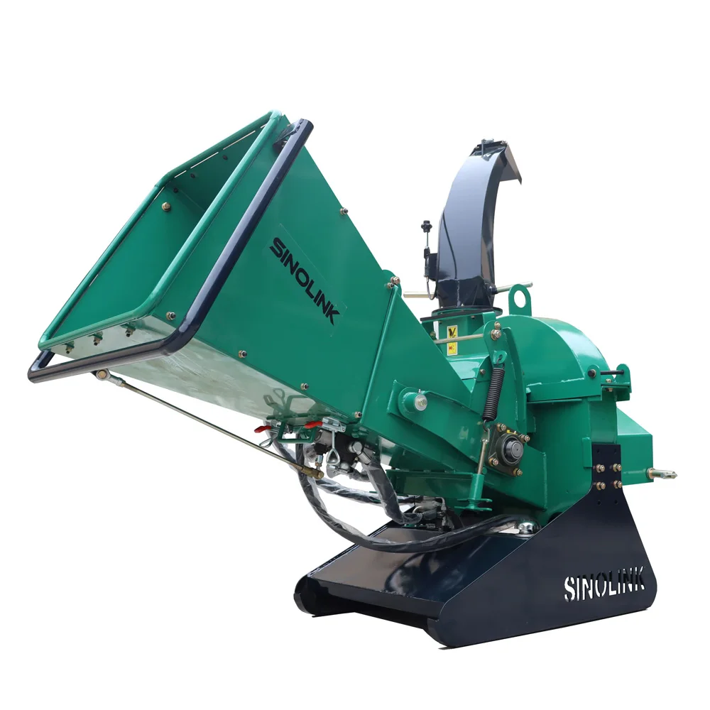 2024 SINOLINK BX42R PTO wood chipper shredder with hydraulic feeding system