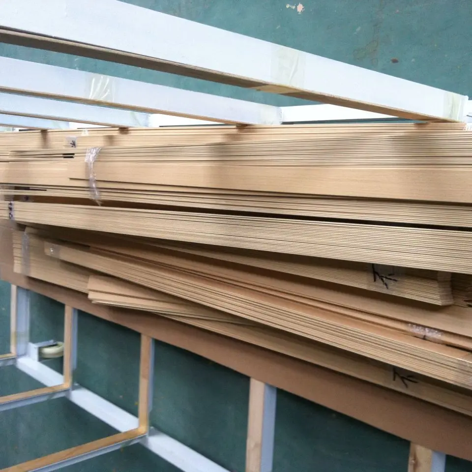 Retractable Zip Screen Indoor Curtain and Windproof Outdoor Blinds Wooden Shades