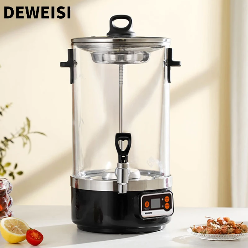 DEWEISI electric water boiler dispenser stainless steel 304 heating base durable water kettle with panel control