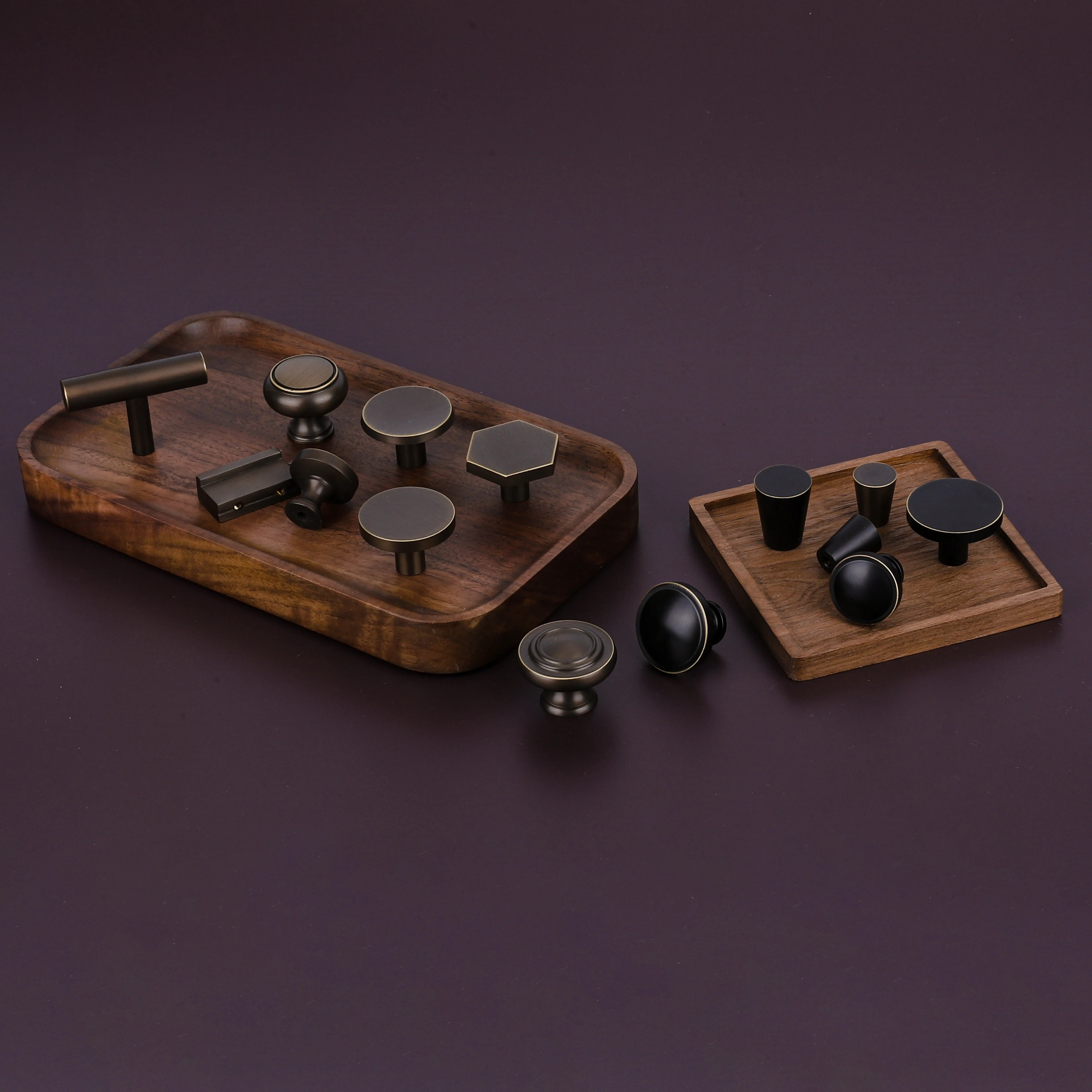 New Design Brushed Brass Drawer Pulls Furniture Hardware Handles And Knobs For Kitchen Cabinet