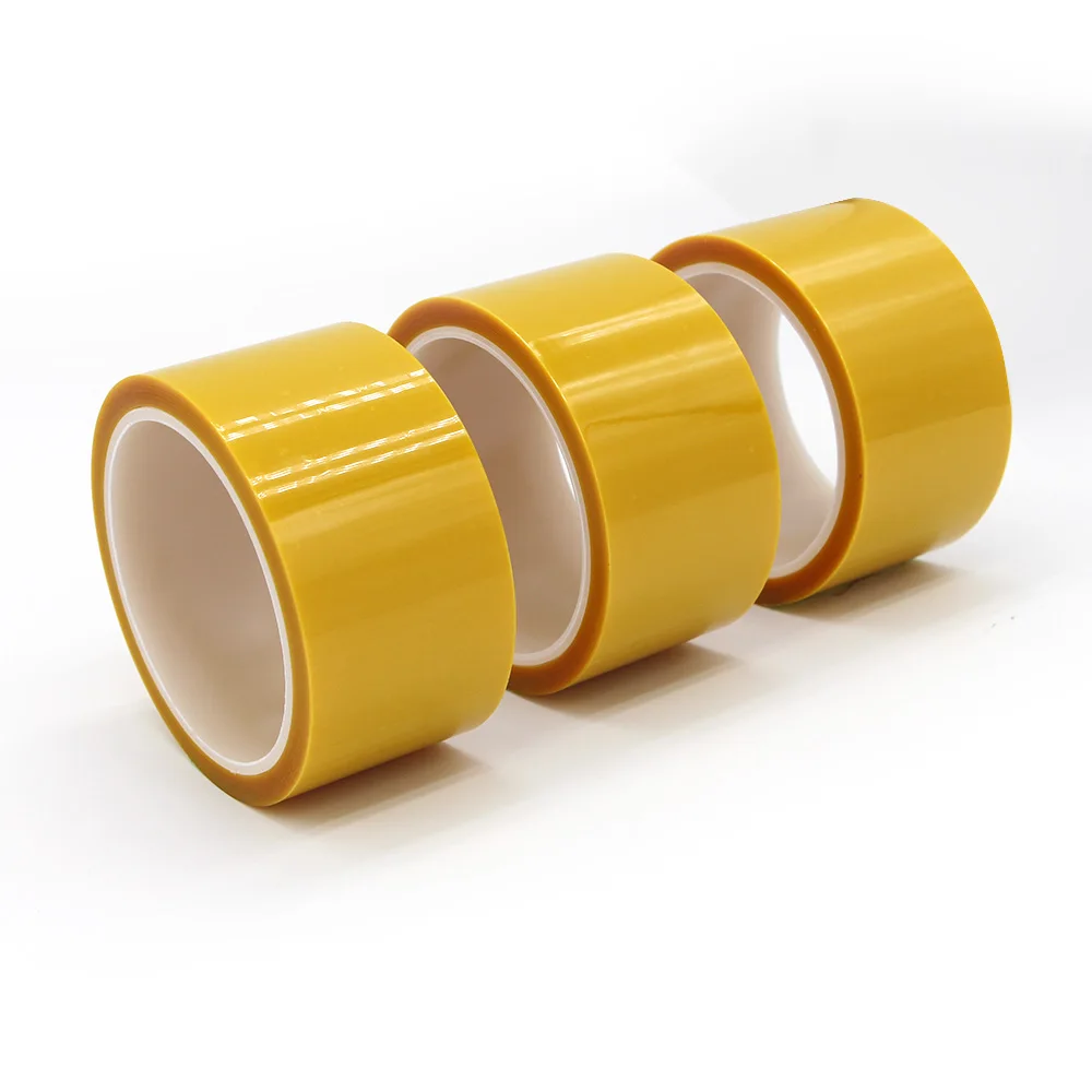 Зеленая высокотемпературная лента Полиэфирная лента высокотемпературная клейкая силиконовая лента