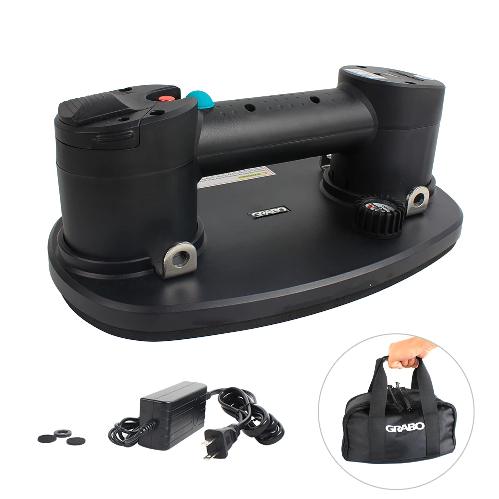 Электрический вакуумный подъемник Raizi Grabo с присоской для стеклянной плитки дерева стен камня гранита мрамора