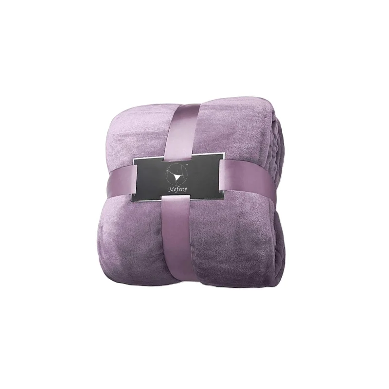 Wholesale Fleece Bed Blanket Oversize Super Soft Warm Thick Plush Throw Lightweight Cozy Couch Blankets