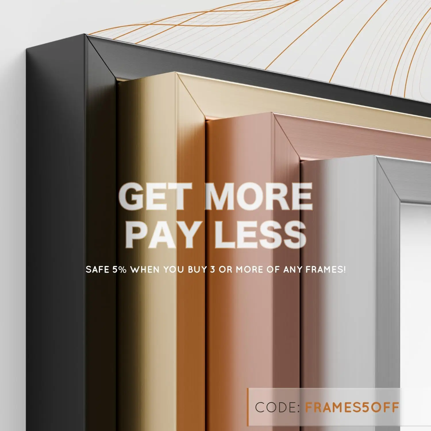 11x14 inch Metal Picture Frame - 11 x 14 Aluminum Photo Frames - 8x10 Mat - Tempered Glass