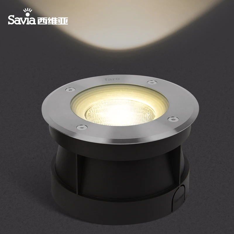 Savia 316 из нержавеющей стали Ip67 светодиодный подземный свет водонепроницаемый Встраиваемый светильник садовый Led пейзаж